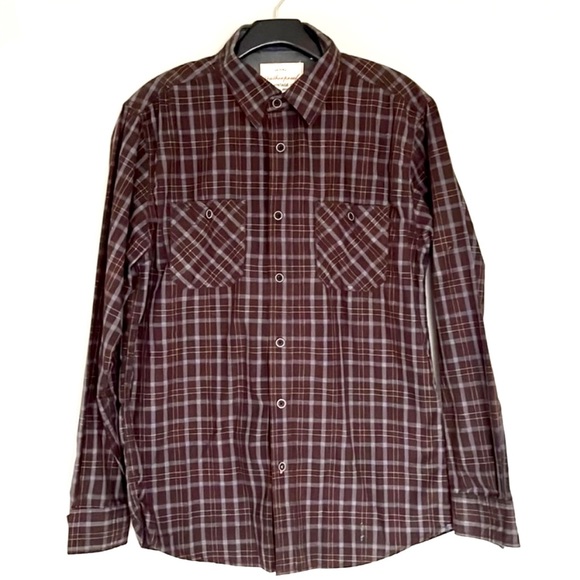 Original Weatherproof vintage plaid button down shirt - Picture 1 of 8
